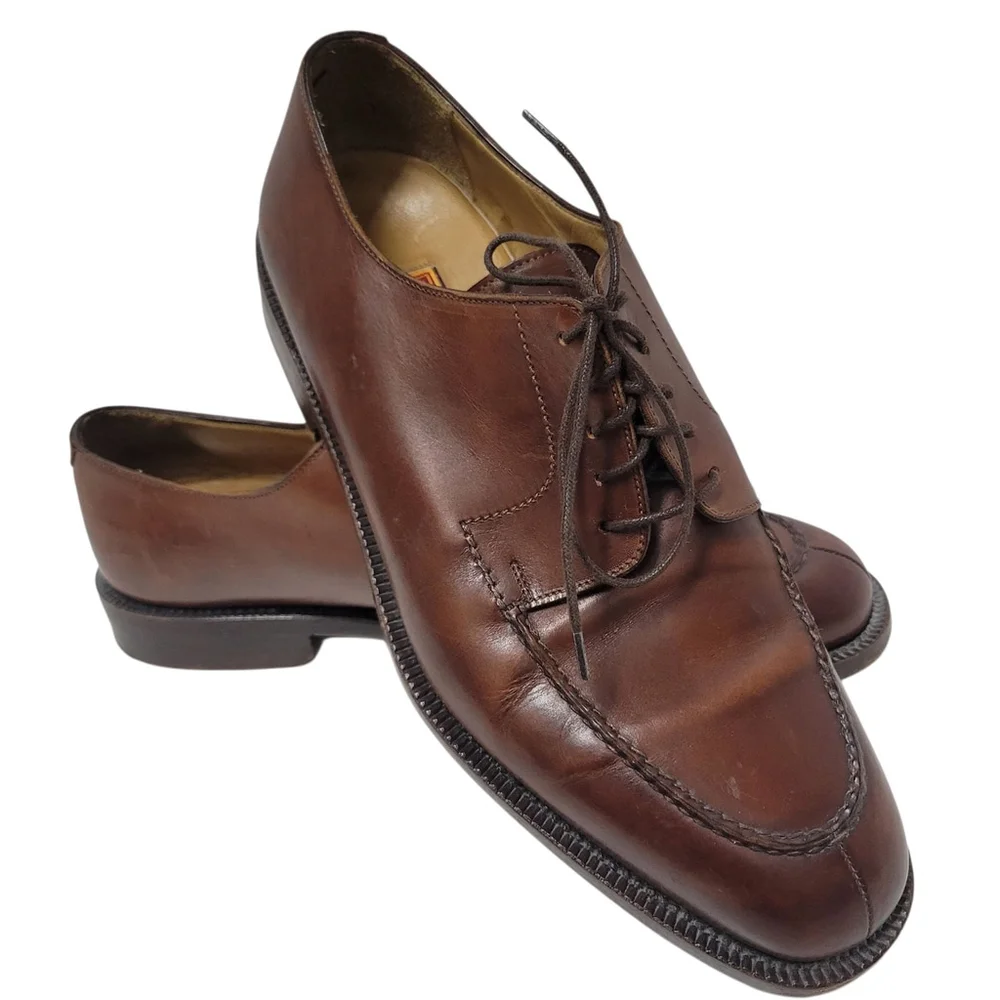 Cole Haan City Genuine Leather Crafted In Italy Oxford Shoes 00848 Size Men 8.5D